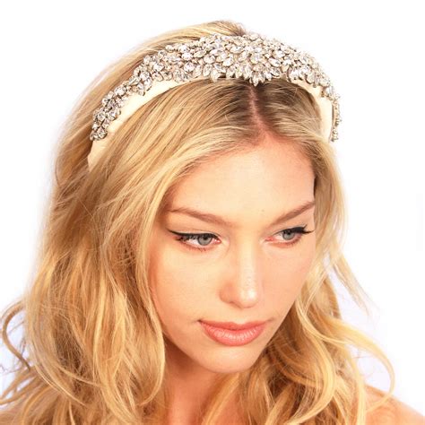 Headband with crystals 